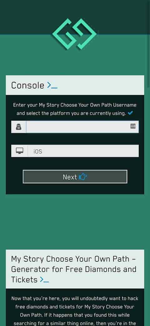 first screen on GosuPlayers.com hacks
